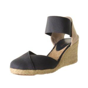 Ralph Lauren Charla Wedges Elastic Ankle Strap